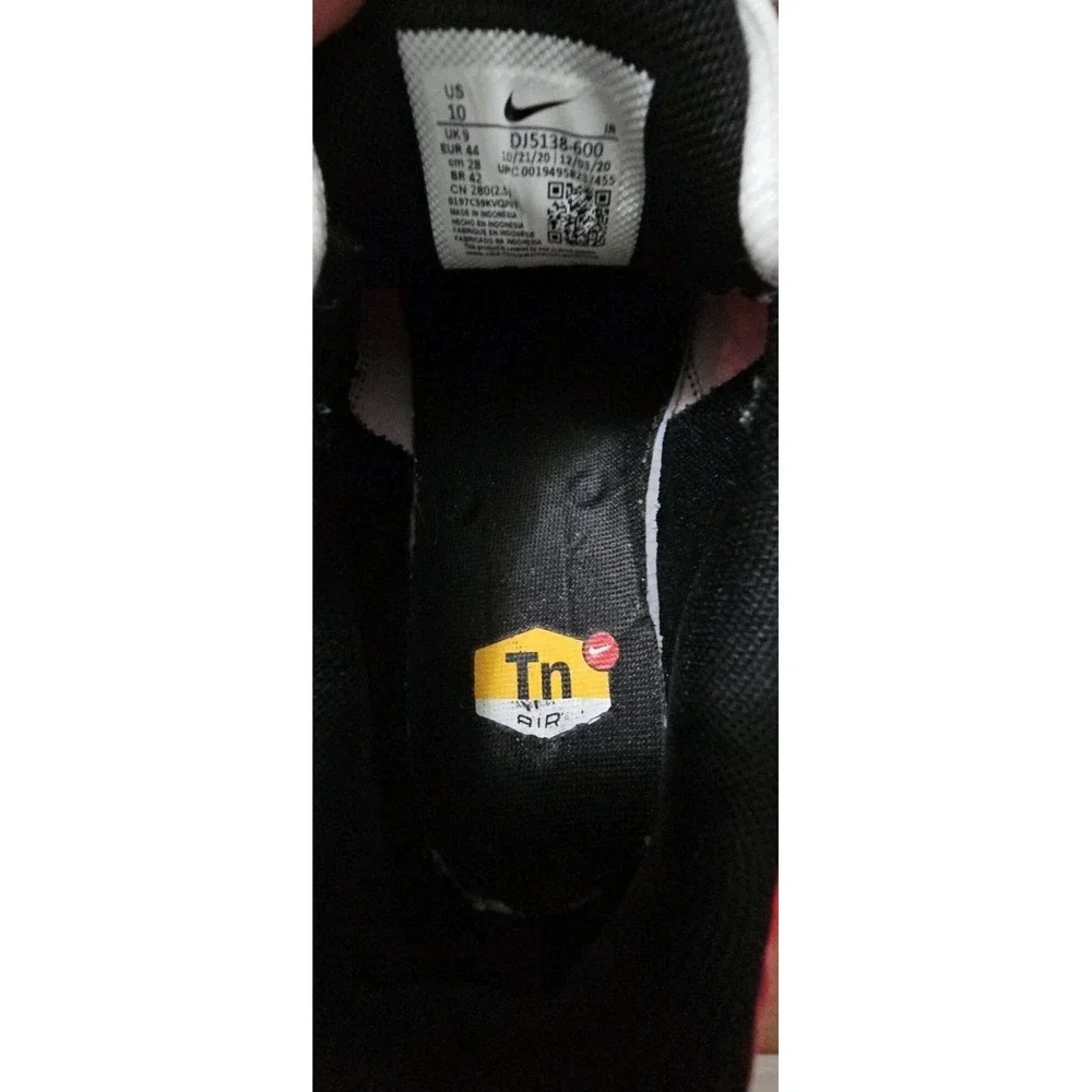 Nike Air Max Plus TN DJ5138-600‎ Red Black Purple Mens Size 10